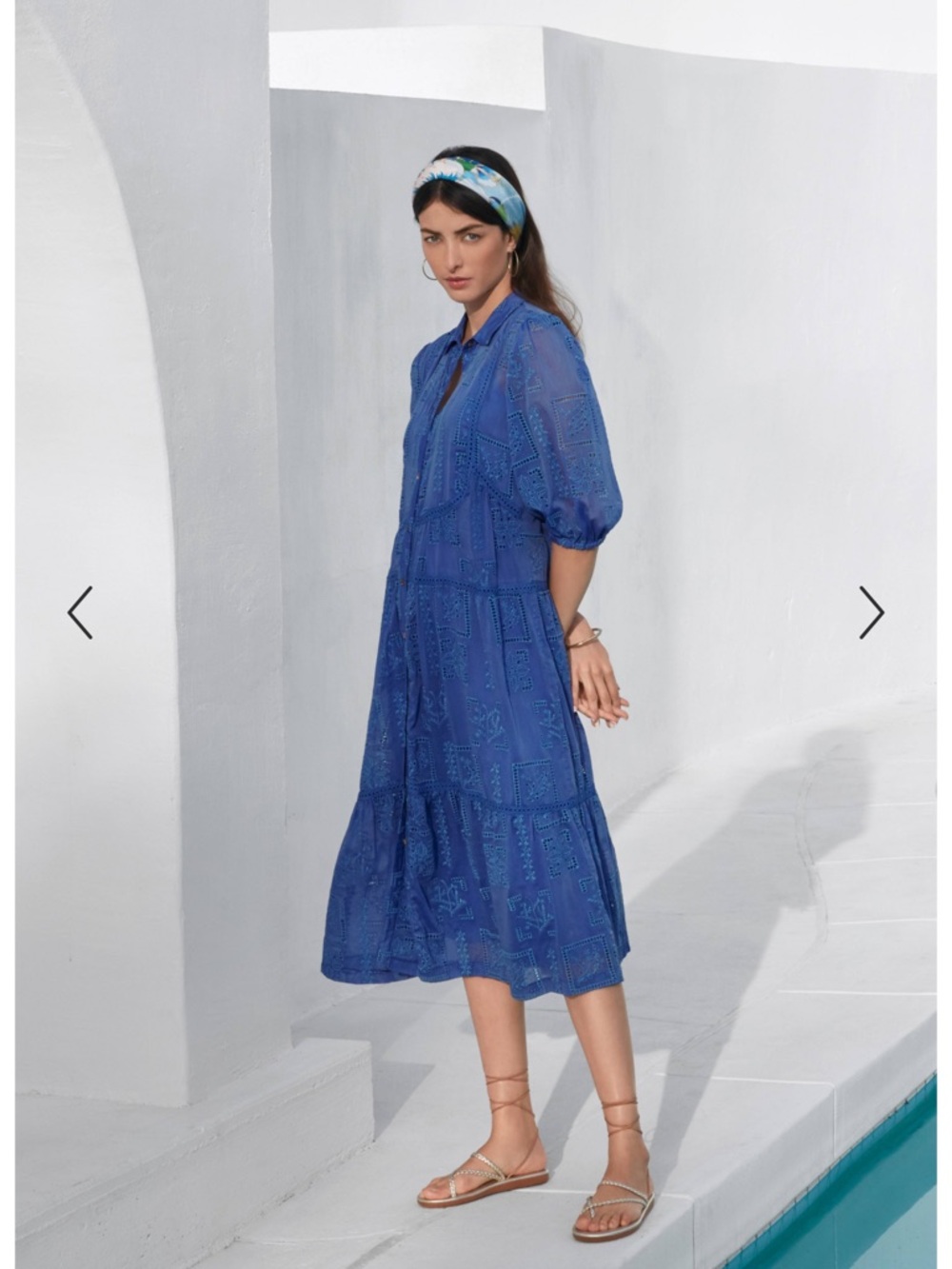 Johnny Was SADIE MIDI DRESS‎ XS - Picture 5 of 12